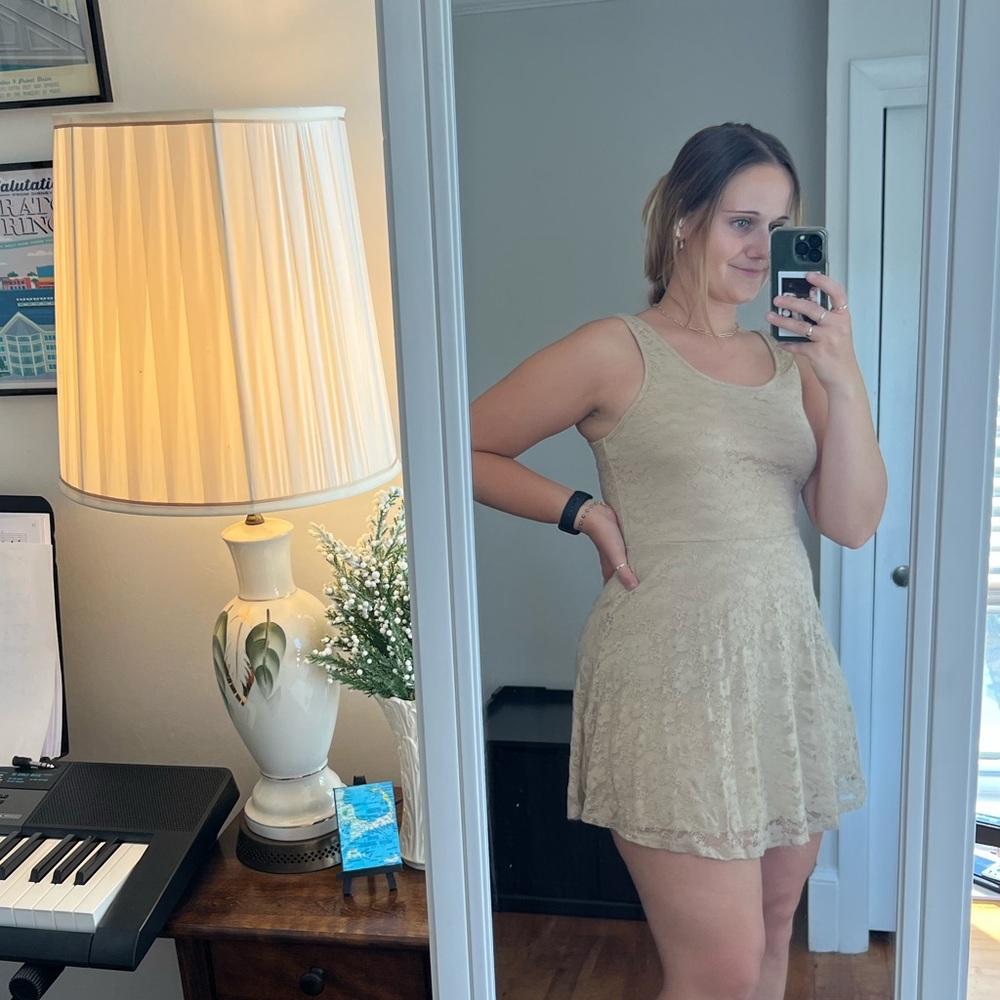 Wet Seal Nude Dress